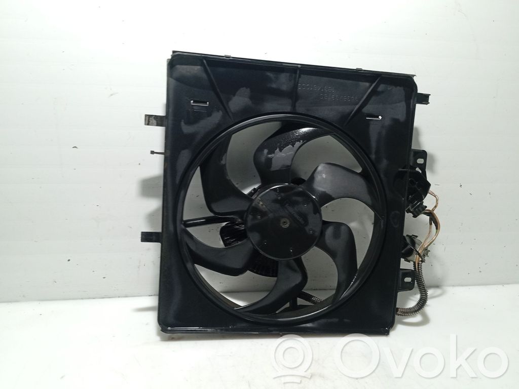 Citroen C3 Electric radiator cooling fan 