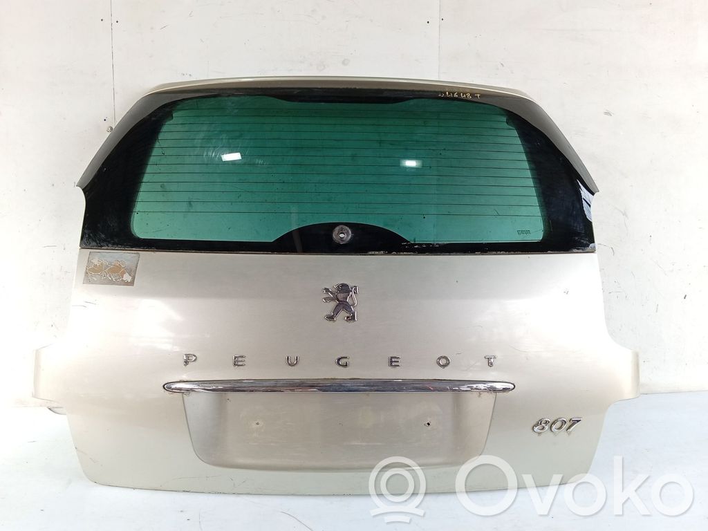 Peugeot 807 Puerta del maletero/compartimento de carga 