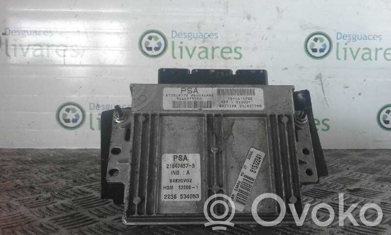 Engine control unit/module   9646573080,9644674980