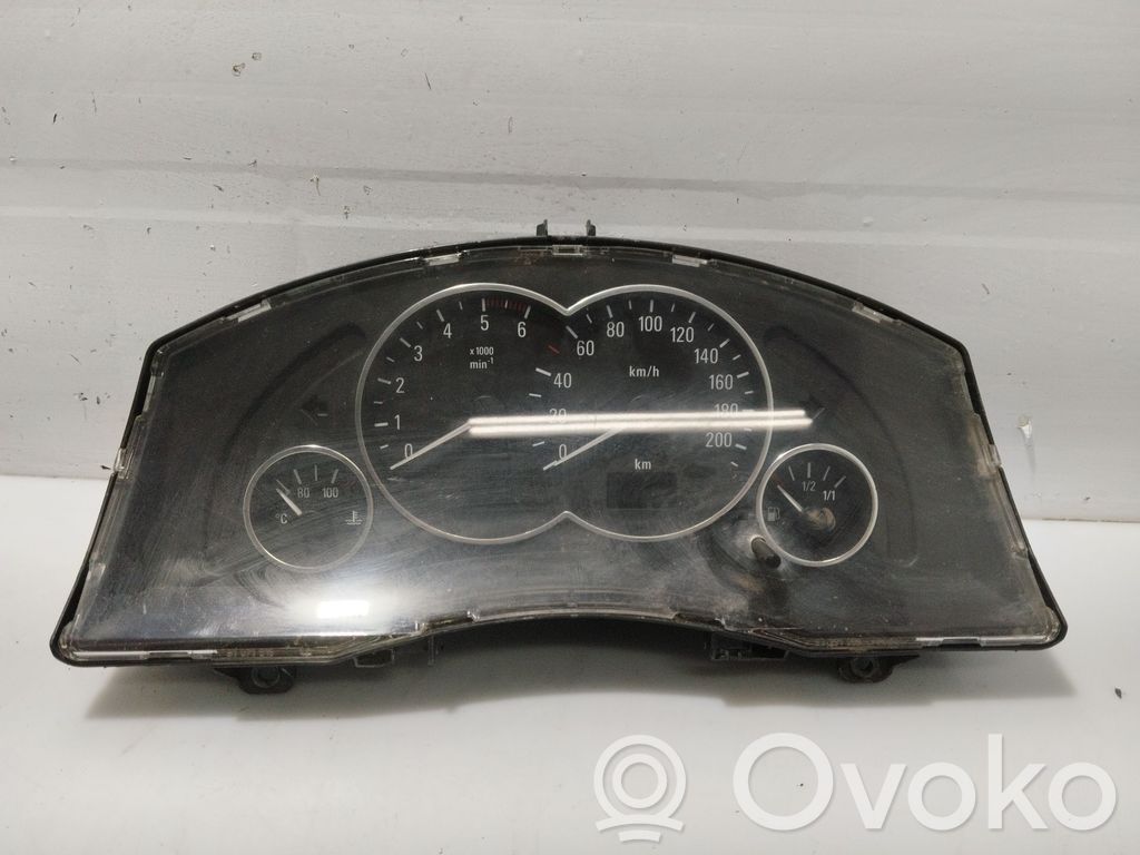 Opel Meriva A Spidometras (prietaisų skydelis) 