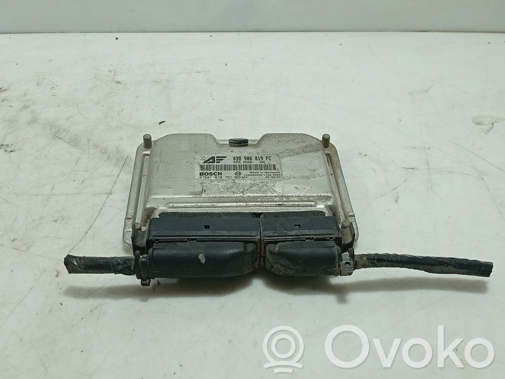 Engine control unit/module   038906019FC,0281010751
