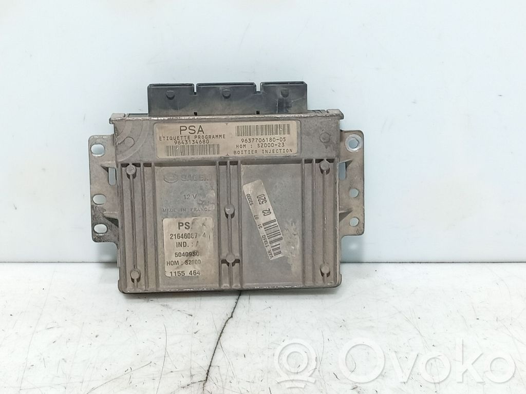 Peugeot 206 Unidad de control/módulo del motor 