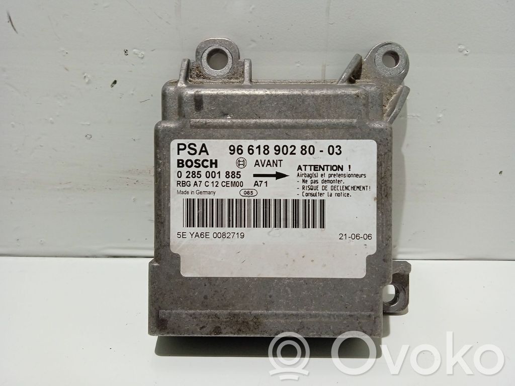Peugeot 207 Centralina/modulo airbag