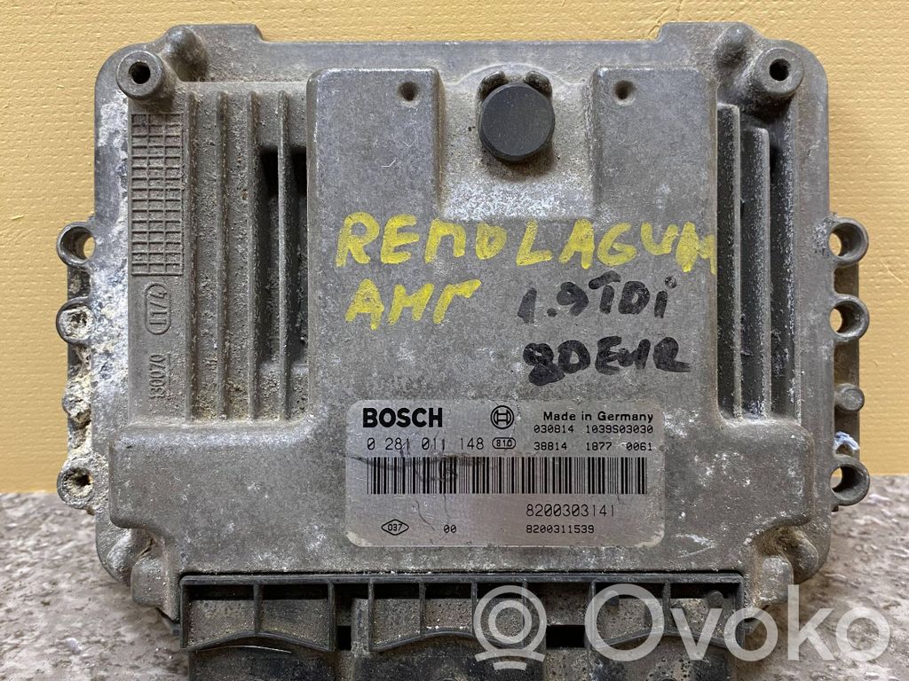 Renault Laguna II Engine control unit/module 