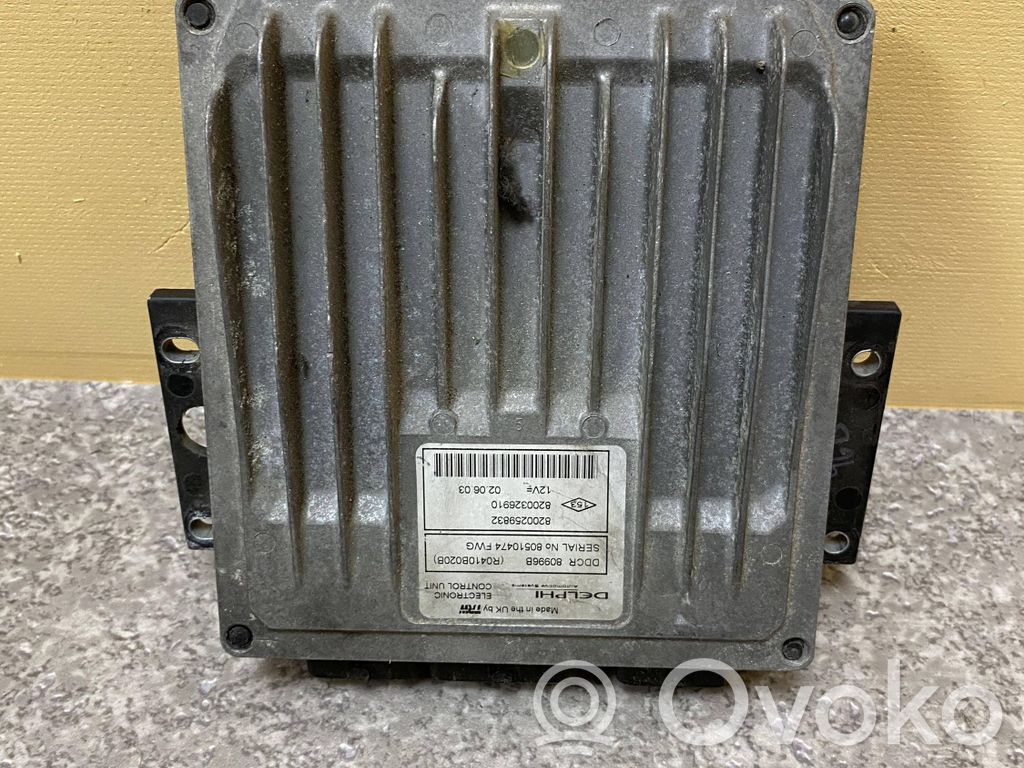 Renault Scenic II -  Grand scenic II Engine control unit/module 