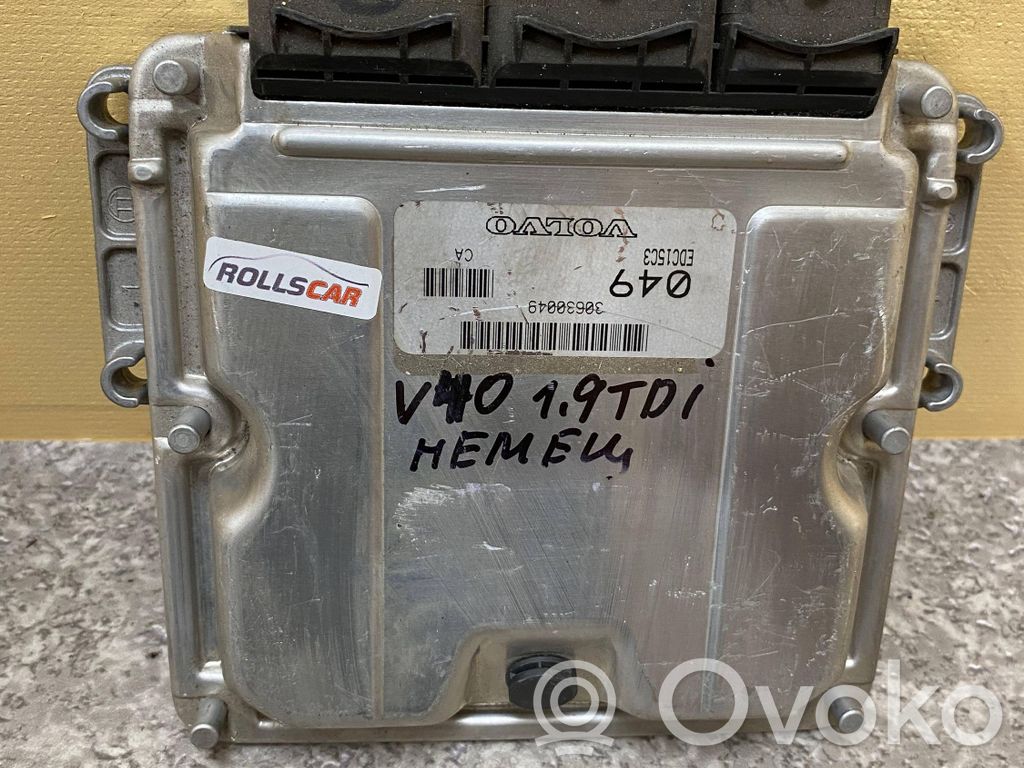 Volvo S40, V40 Engine control unit/module 