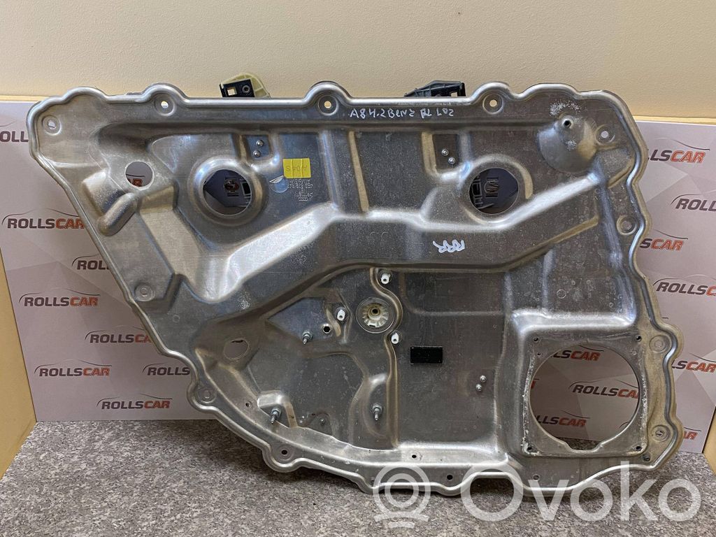 Audi A8 S8 D3 4E Rear door window regulator with motor 