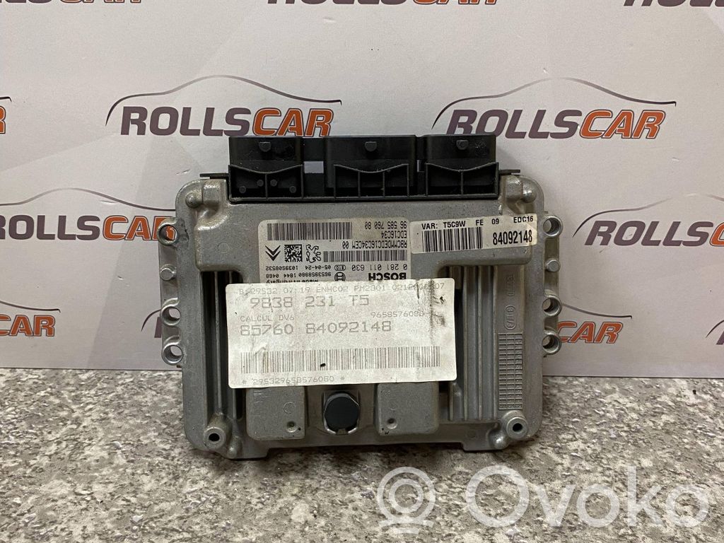 Peugeot 307 Engine control unit/module 