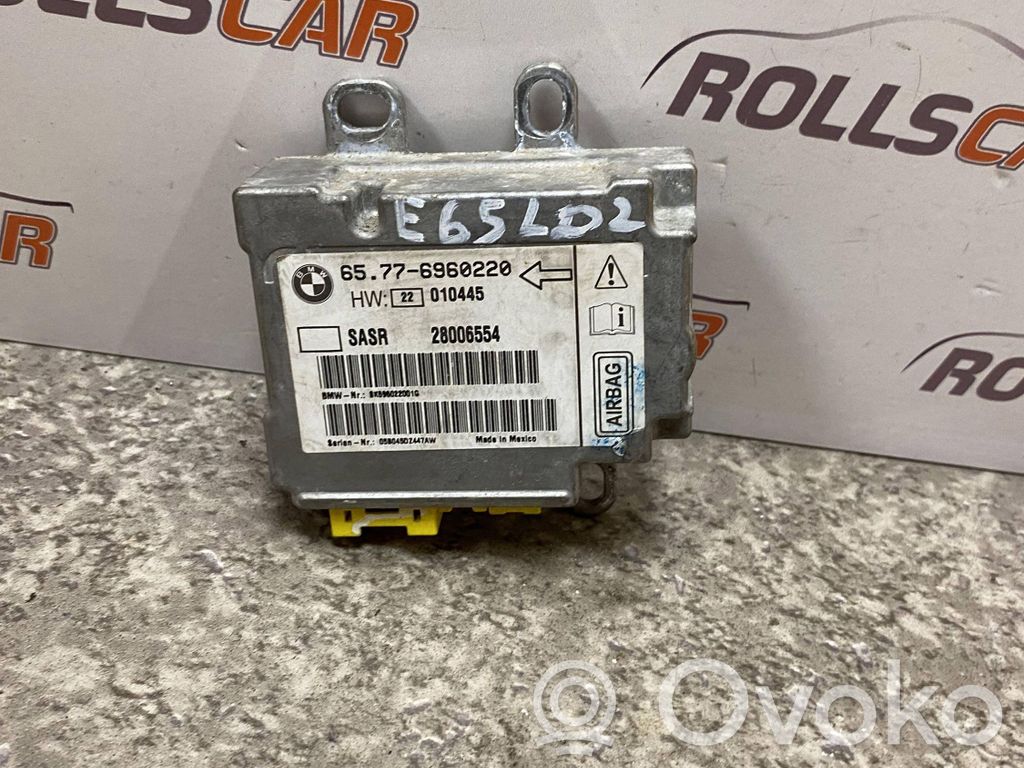 BMW 7 E65 E66 Airbag control unit/module 