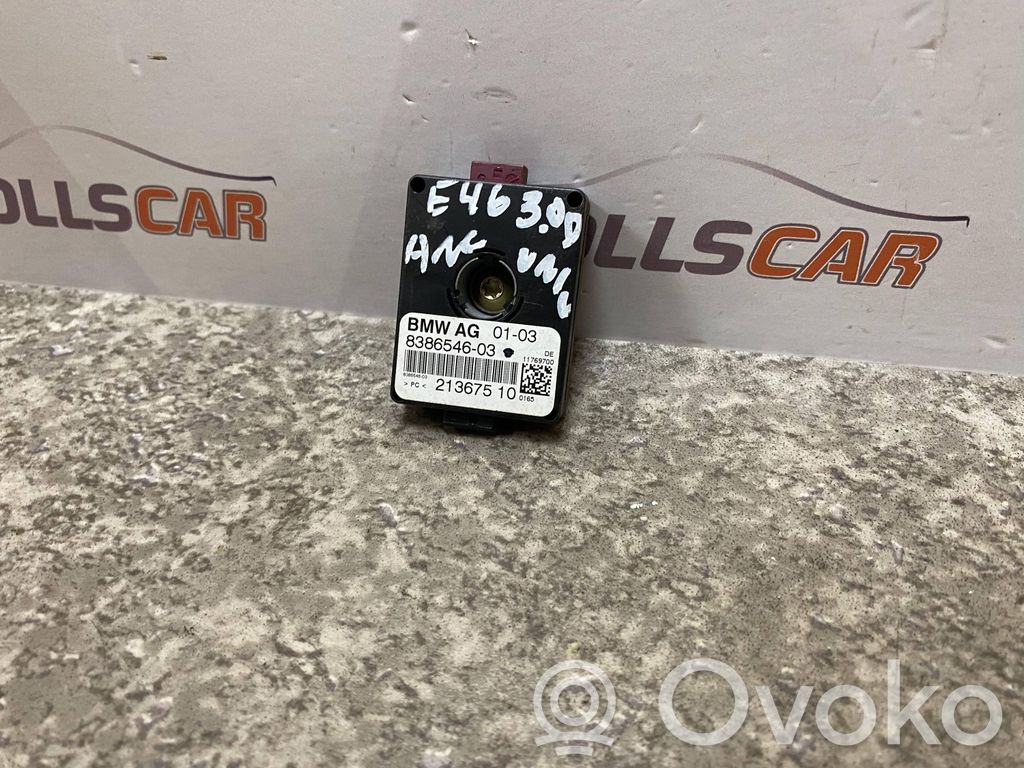 BMW 3 E46 Antenos valdymo blokas 