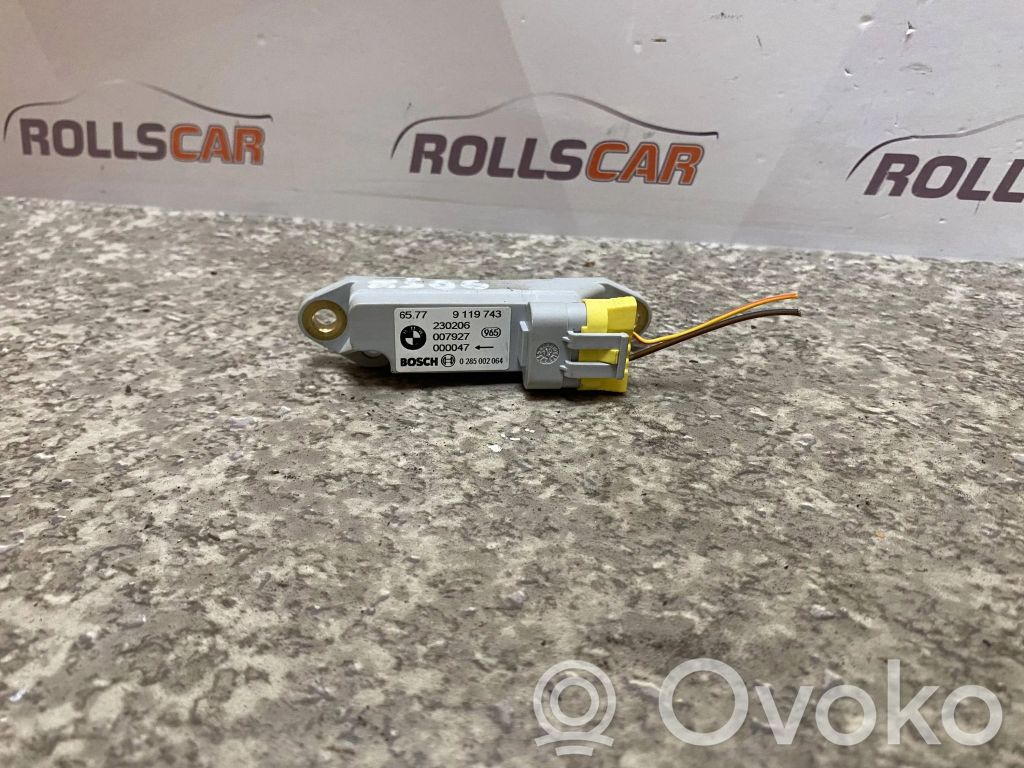 BMW X5 E53 Sensor impacto/accidente para activar Airbag 