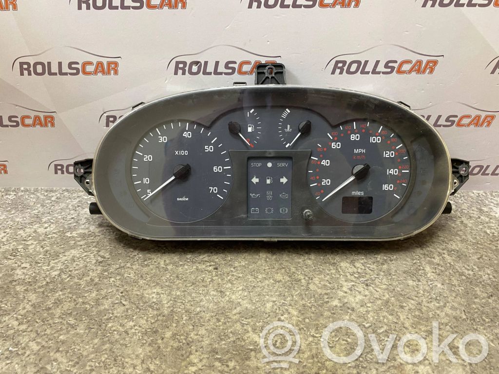 Renault Scenic I Speedometer (instrument cluster) 