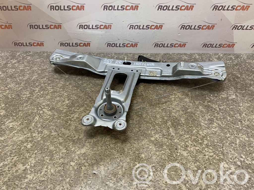 Opel Insignia A Ręczny podnośnik szyby drzwi tylnych 