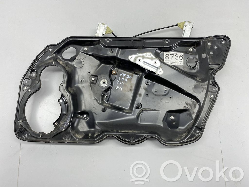 Mechanizm podnoszenia szyby przedniej bez silnika   3C2837755G,0606325077