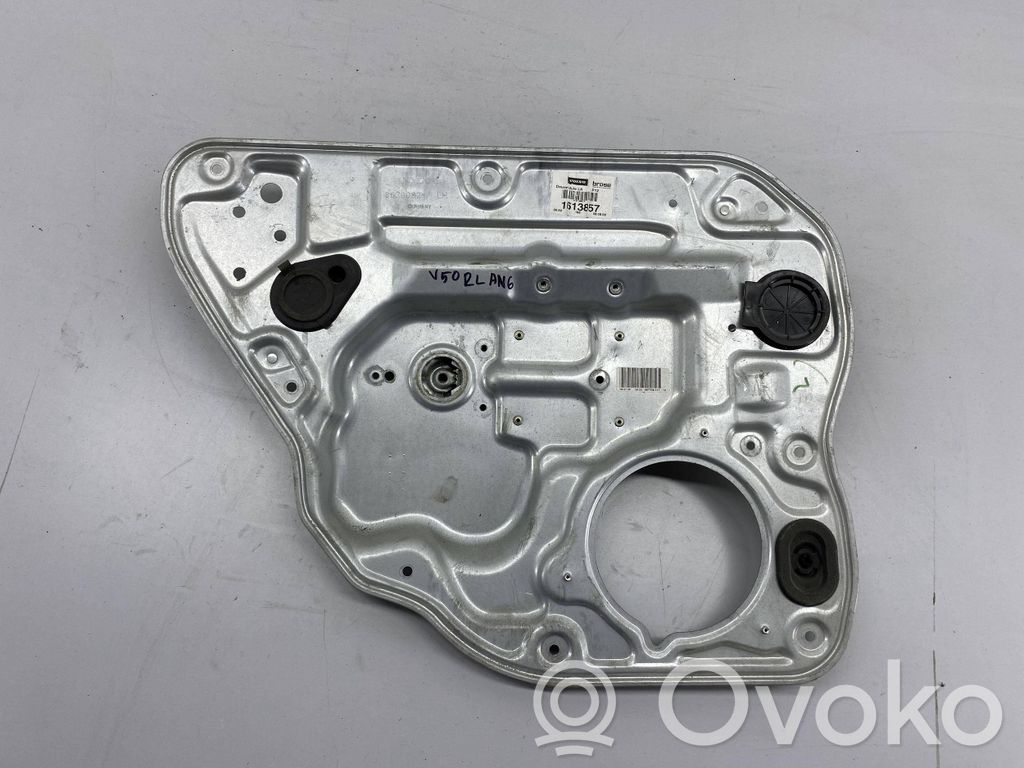 Volvo V50 Mechanizm podnoszenia szyby tylnej bez silnika 