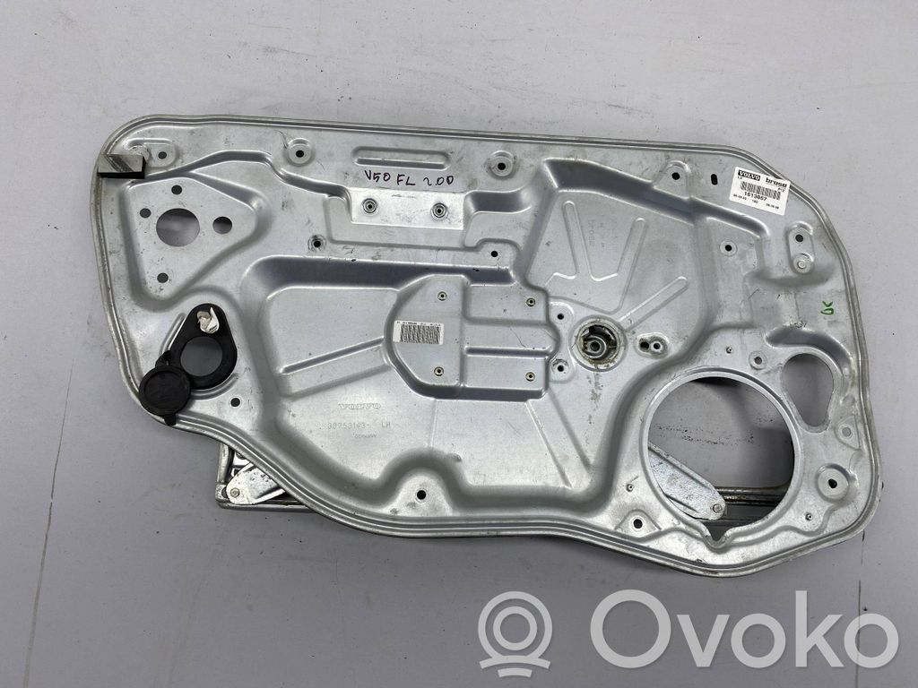 Volvo V50 Mechanizm podnoszenia szyby przedniej bez silnika 