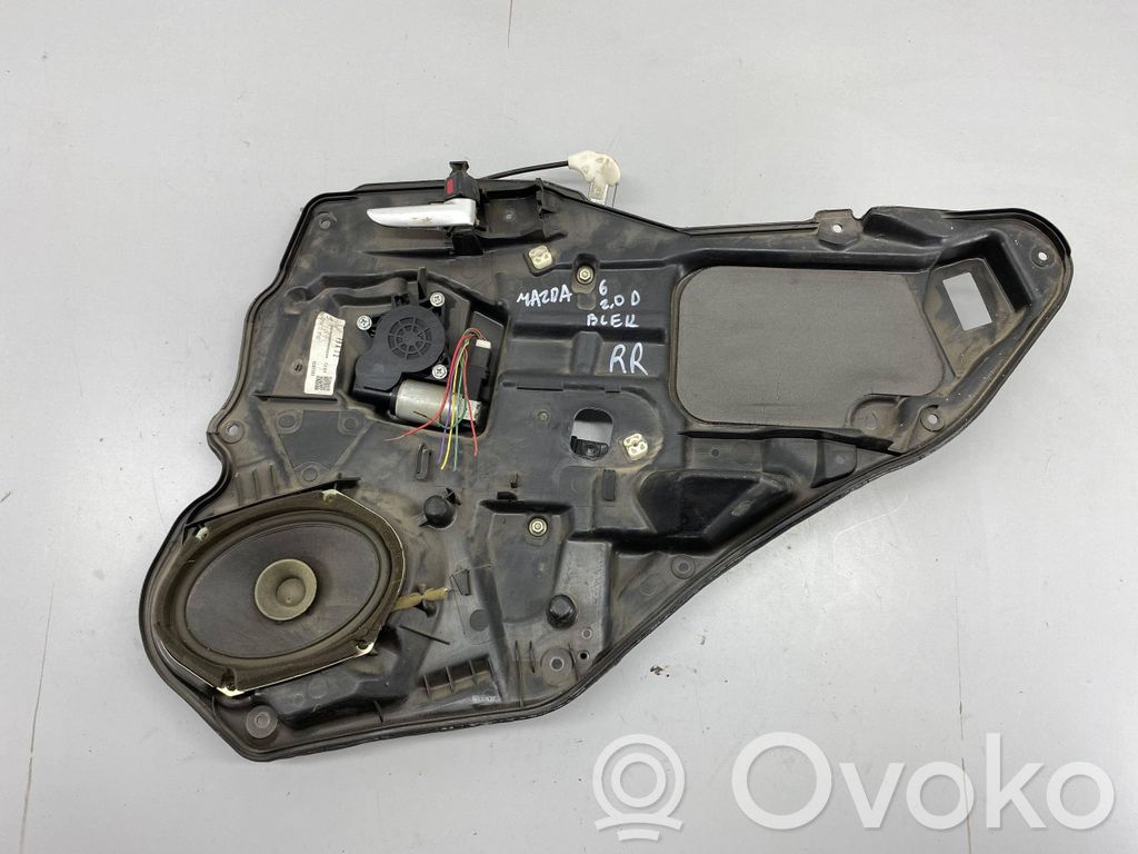 Mazda 6 Mécanisme lève-vitre de porte arrière avec moteur 