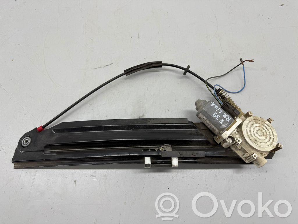 BMW 5 E39 Regulador de puerta trasera con motor 
