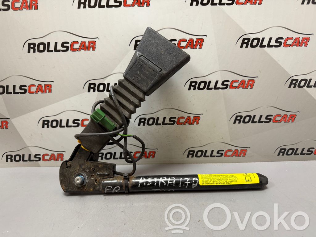 Opel Astra G Hebilla del cinturón delantero 