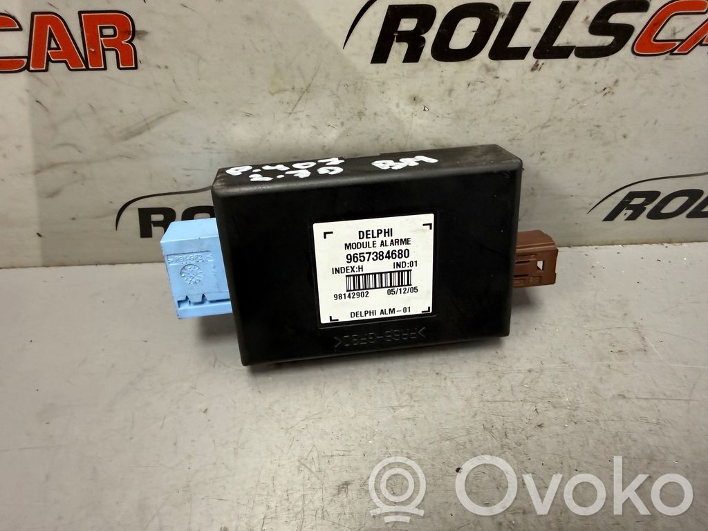 Peugeot 407 Boîtier module alarme 