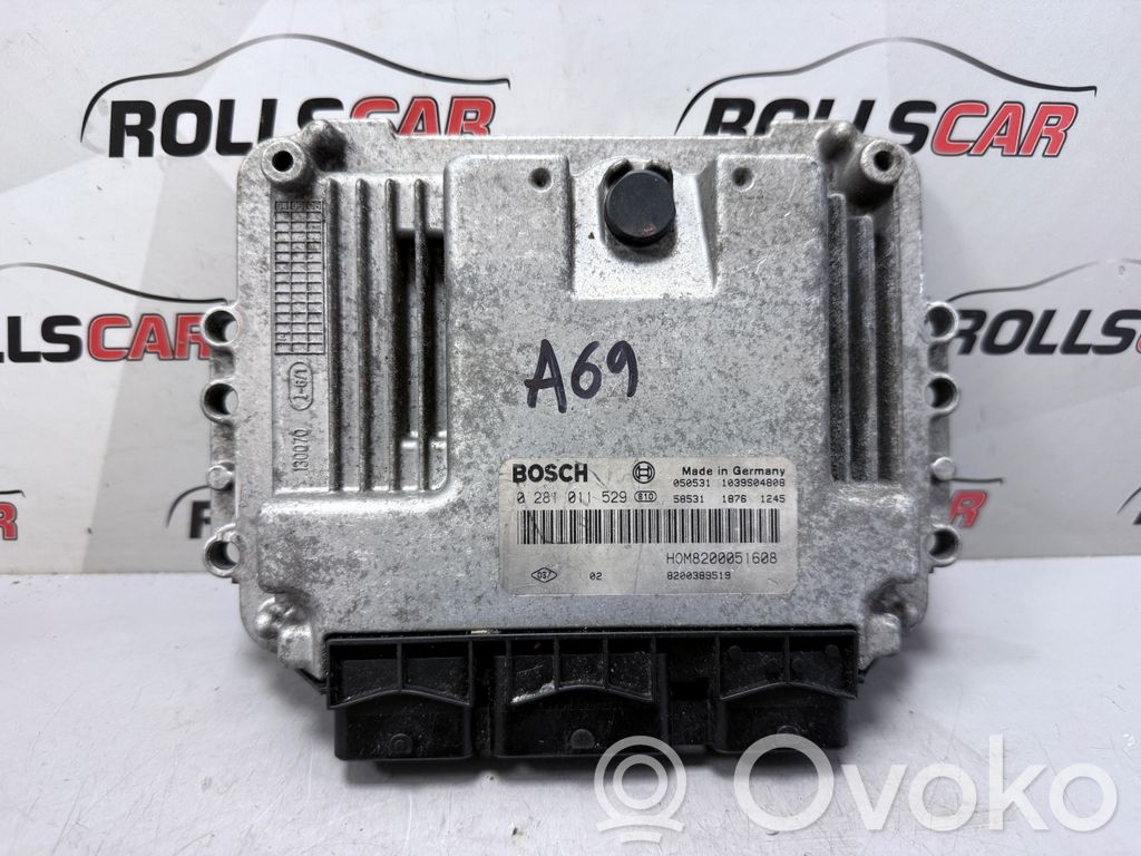 Engine control unit/module   8200389519,0281011529,8200051608