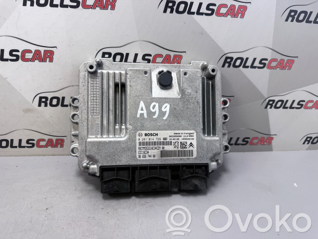 Engine control unit/module   9653958980,9665674480,0281014729