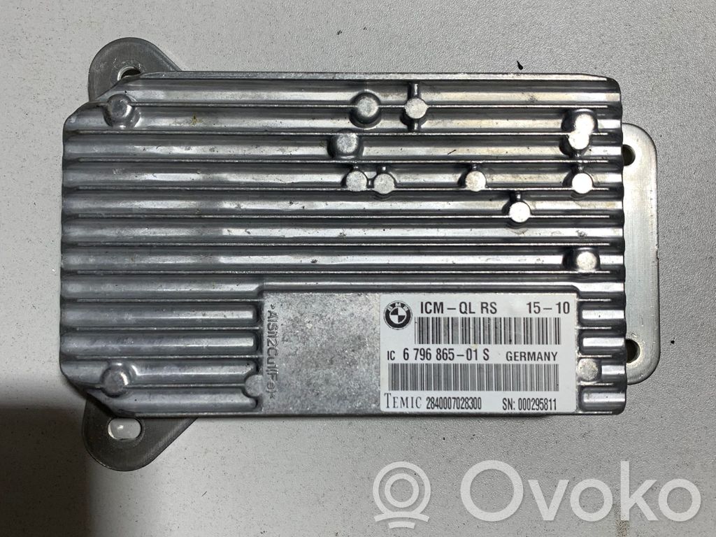 BMW 5 GT F07 Pakabos valdymo blokas 