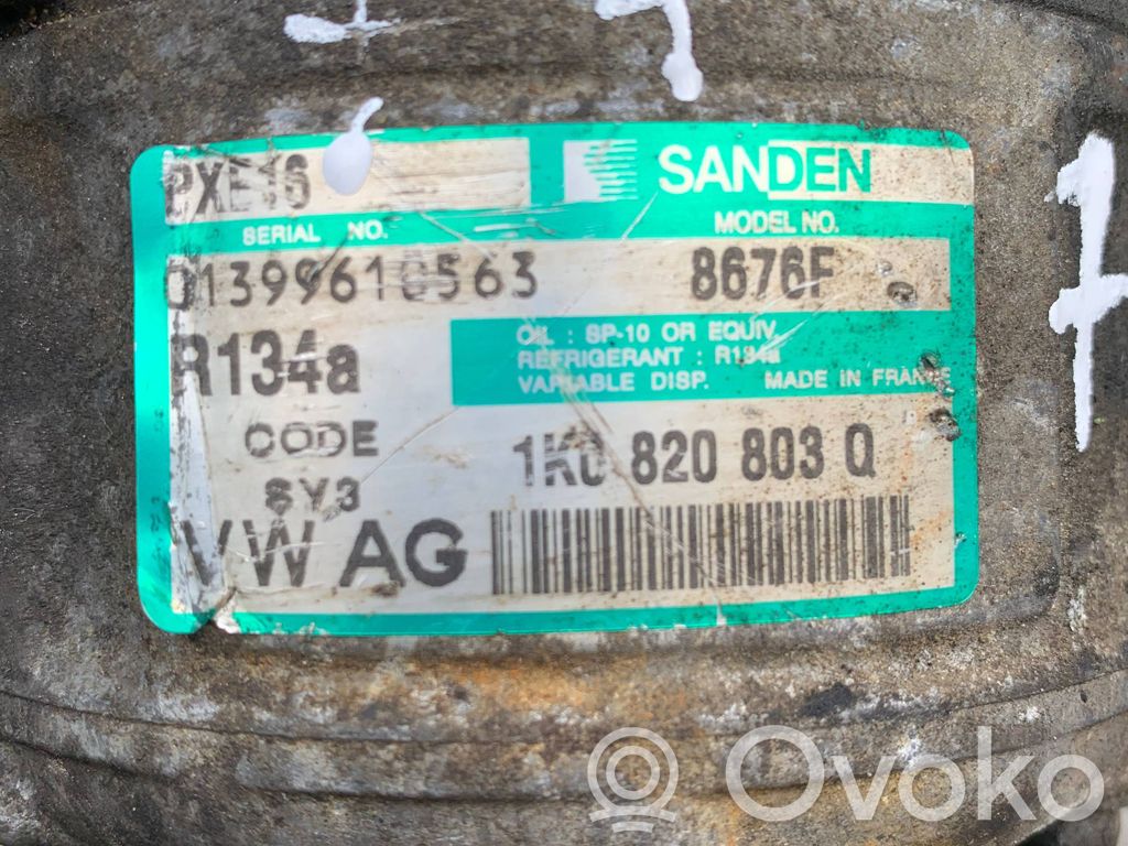 Volkswagen PASSAT B6 Air conditioning (A/C) compressor (pump) 