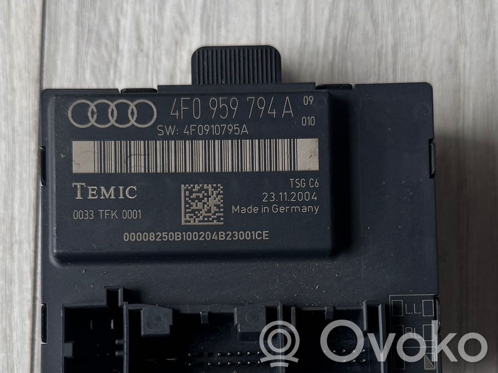 Door control unit/module   4F0959794A,23112004,4F0910795A