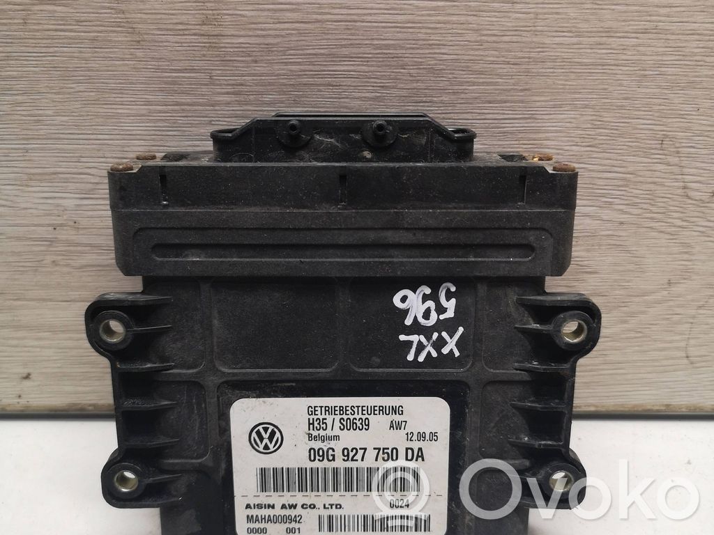 Sterownik / Moduł skrzyni biegów   09G927750DA,H35S0639,MAHA000942