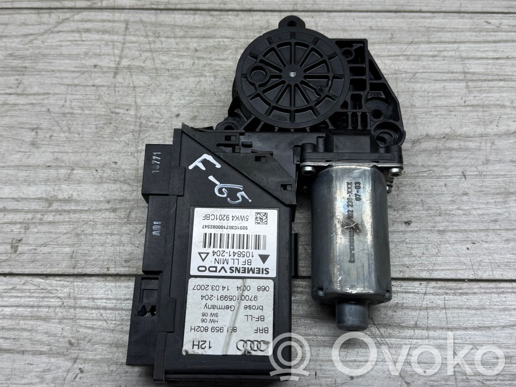 Audi A4 S4 B7 8E 8H Priekinio lango pakelėjo varikliukas 
