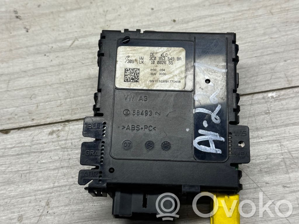 Sensor de ángulo de dirección   3C0953549BA,10002655,01103091770458
