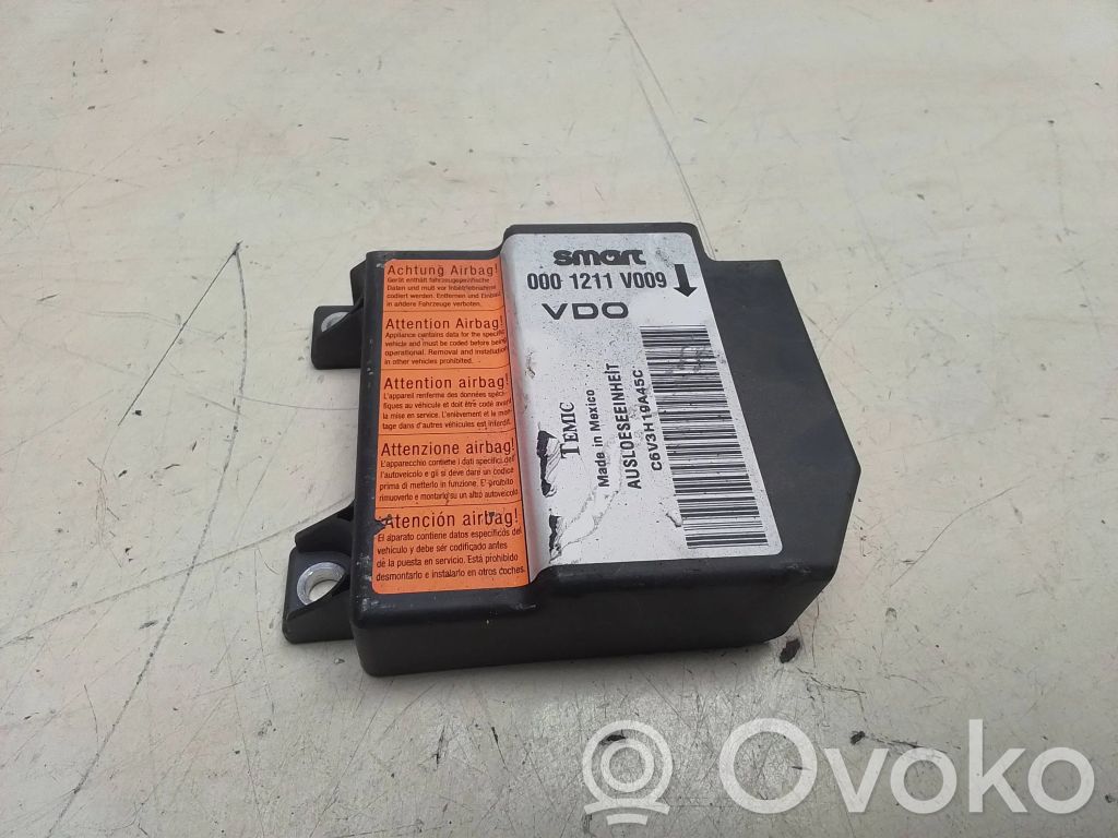 Smart ForTwo I Airbag control unit/module 