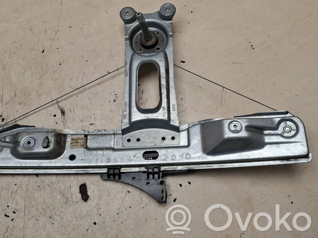 Opel Insignia A Mechanizm podnoszenia szyby tylnej bez silnika 