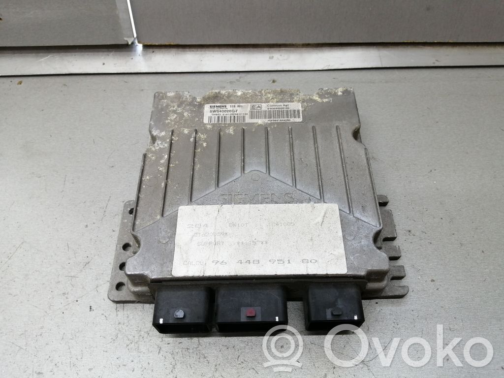 Peugeot 307 Engine control unit/module 