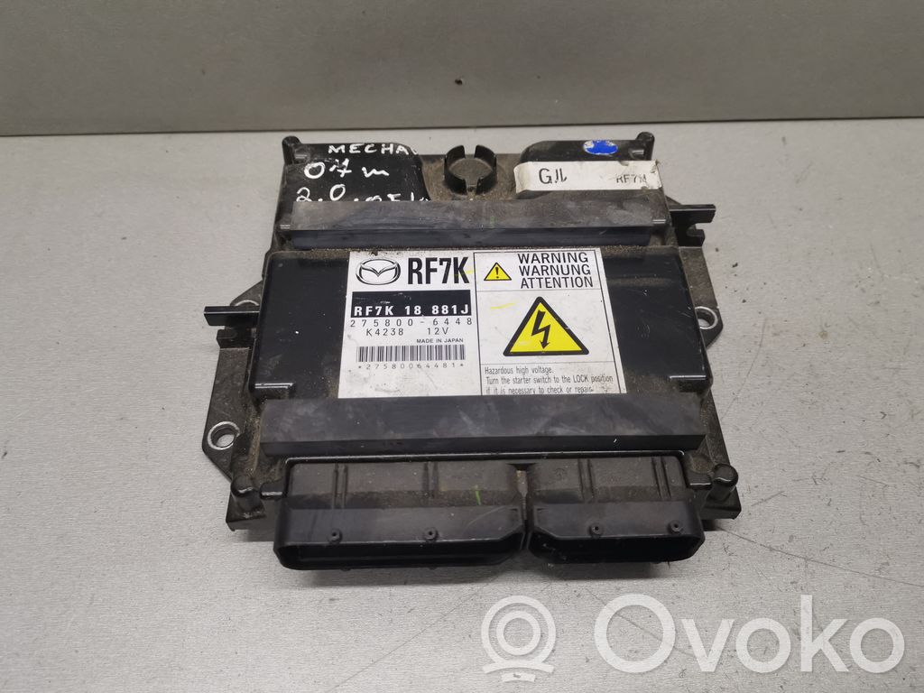 Mazda 6 Engine control unit/module 