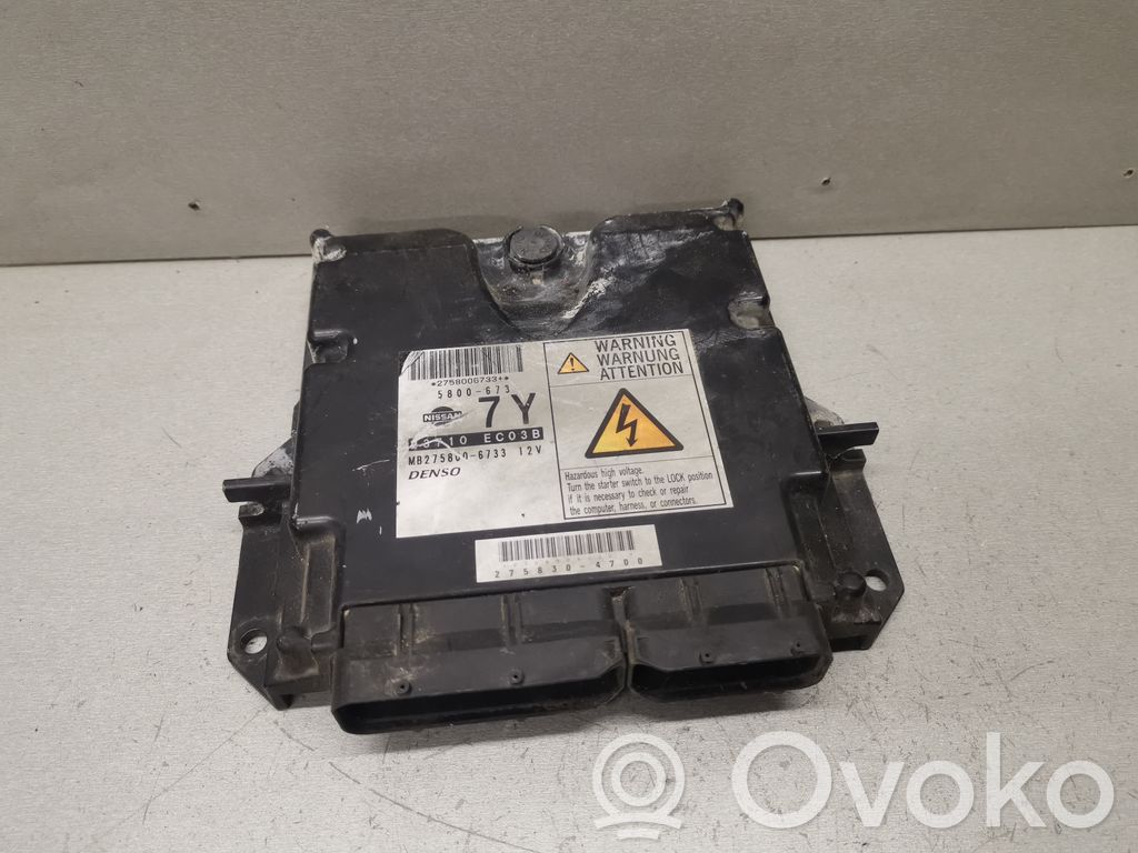 Engine control unit/module   23710EC03B,2758006733