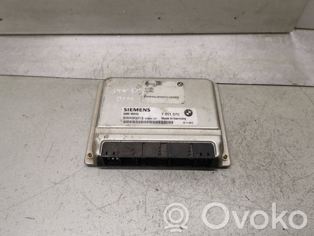 BMW 5 E39 Sterownik / Moduł ECU 