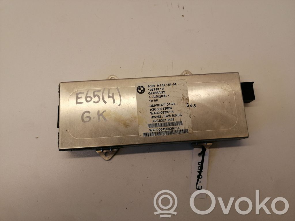 BMW 7 E65 E66 Antenos stiprintuvas 