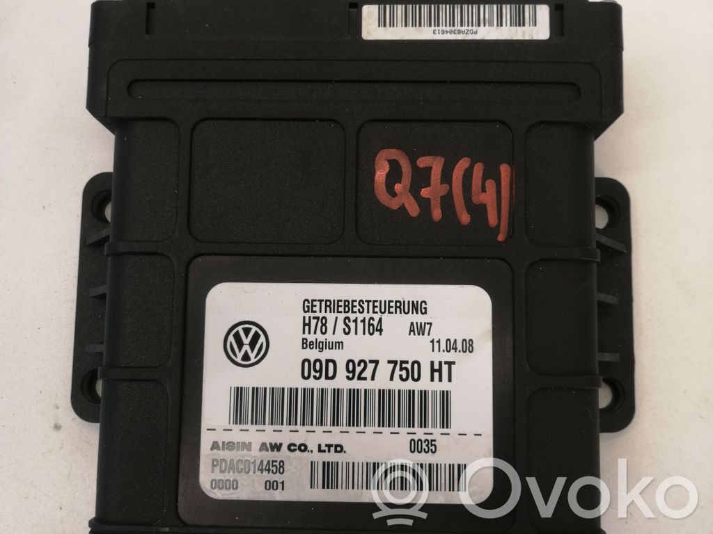 Gearbox control unit/module   09D927750HT