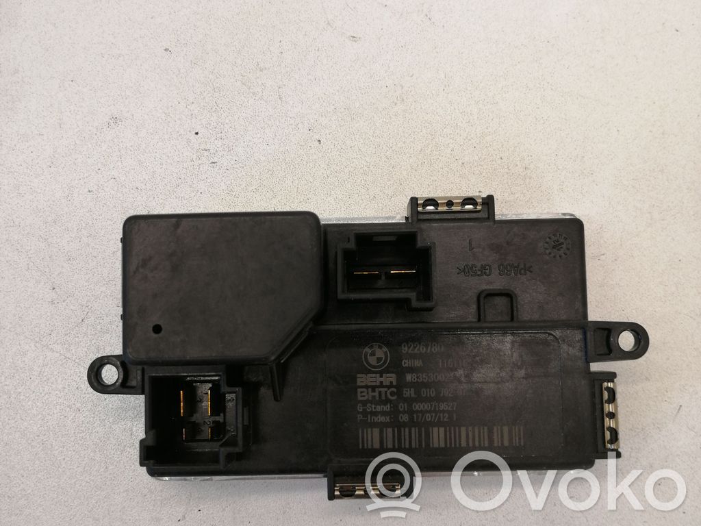 BMW X5 E70 Rezystor / Opornik dmuchawy nawiewu 
