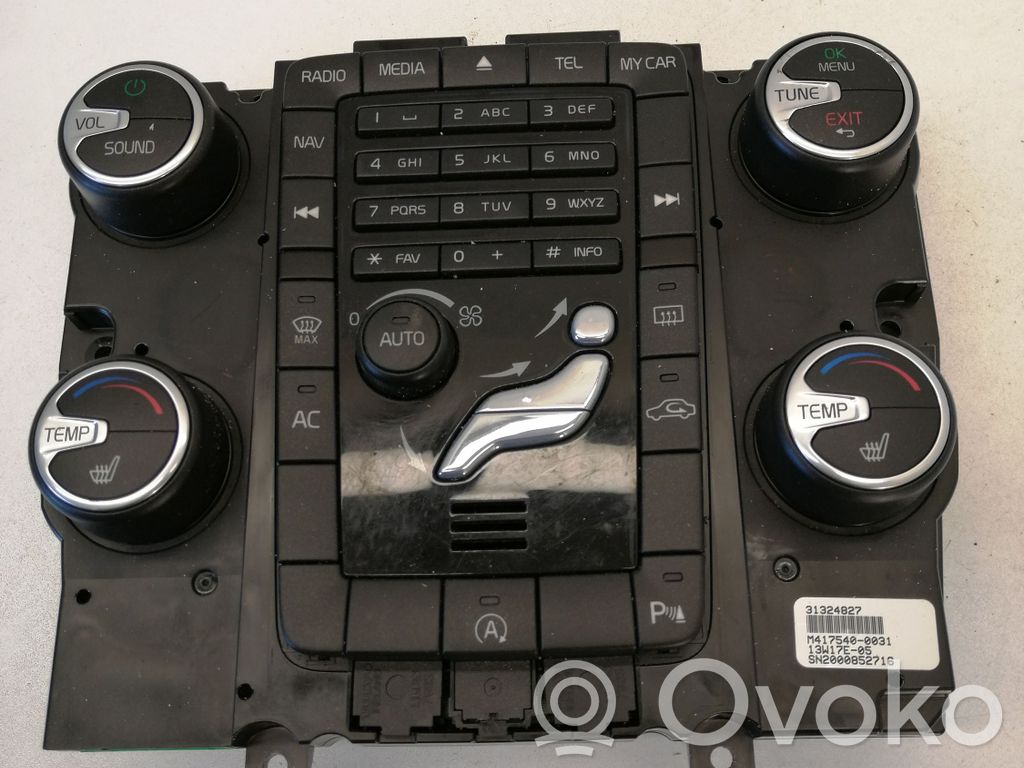 Volvo XC60 Climate control unit 