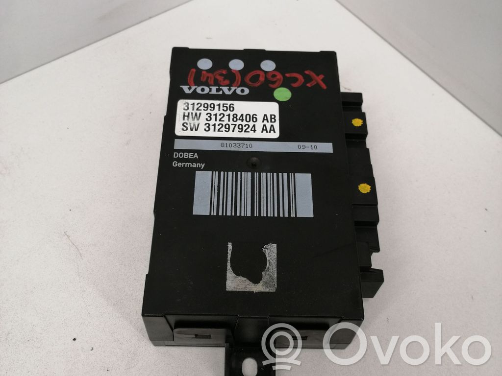 Volvo XC60 Tailgate/trunk control unit/module 