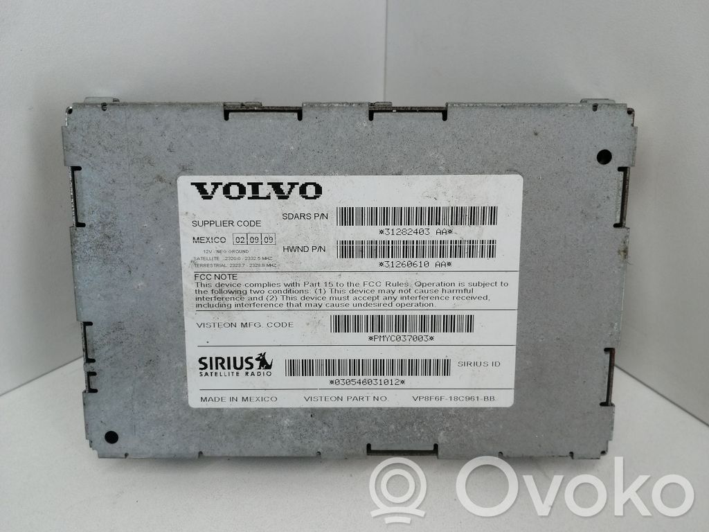 Volvo XC60 Aerial antenna amplifier 
