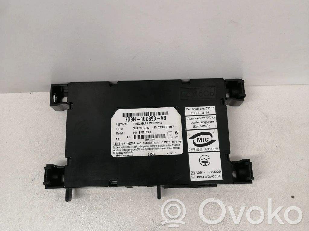 Bluetooth modulis   31210293,31210293AA