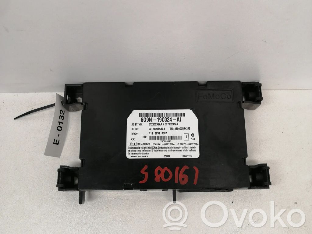 Volvo V70 Bluetooth control unit module 