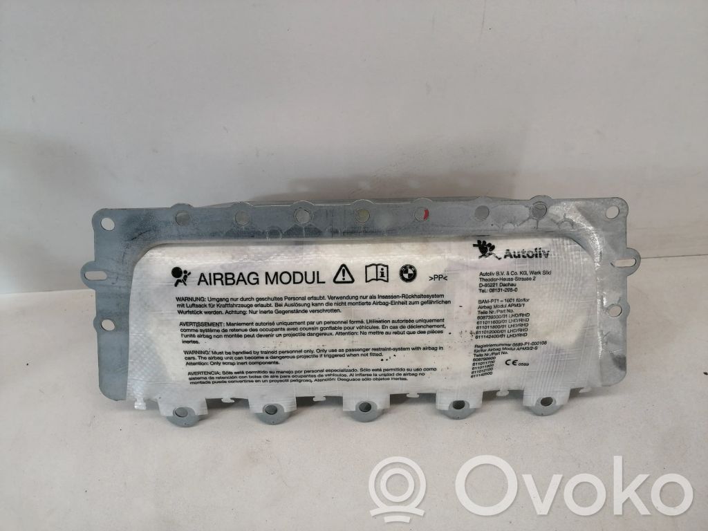 BMW 7 F01 F02 F03 F04 Pasažiera drošības spilvens 