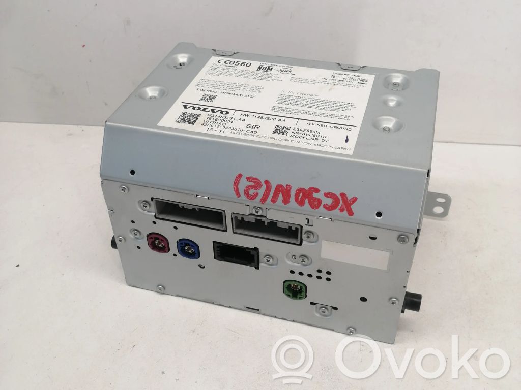 Volvo XC90 Unitate principală radio/CD/DVD/GPS 