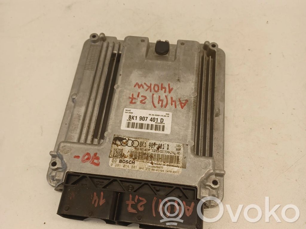 Audi A4 S4 B8 8K Engine control unit/module 