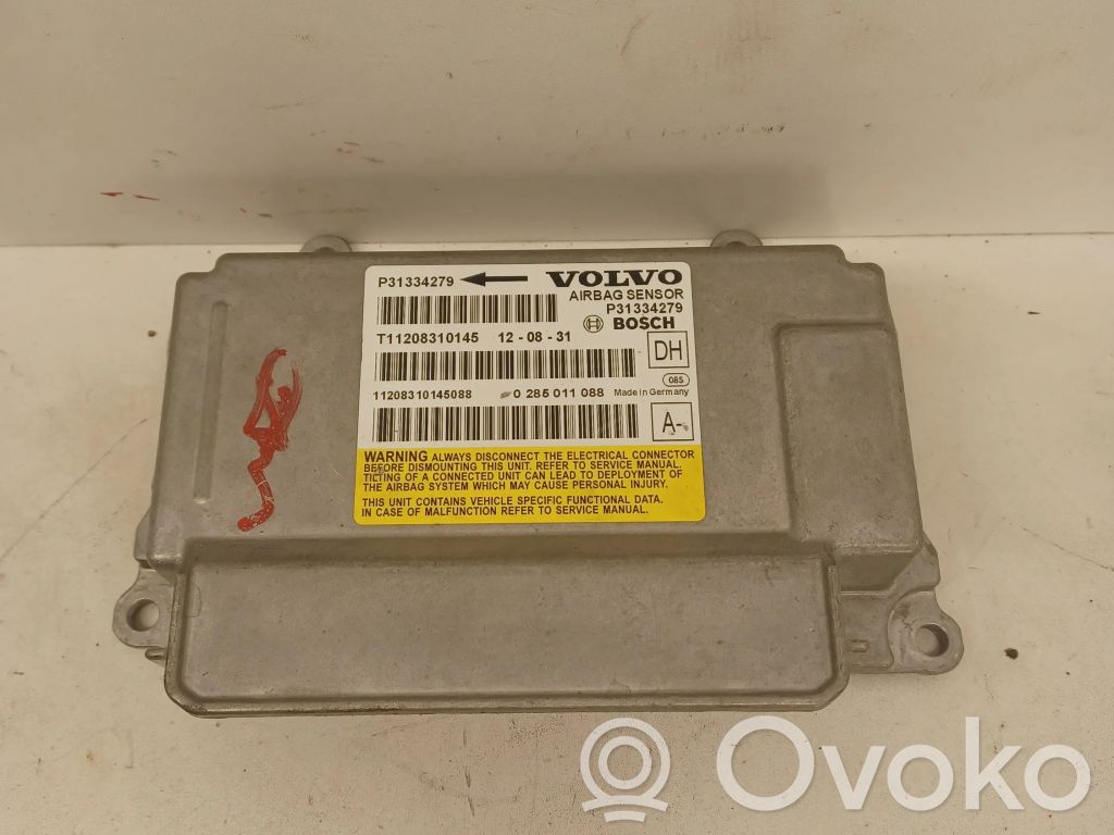 Volvo V60 Airbag control unit/module 